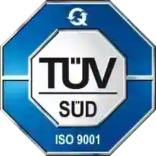 TÜV SÜD ISO 9001 certification mark
